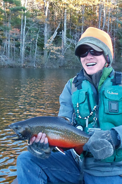 Blue Heron Fly Fishing - Still Water Brook Trout